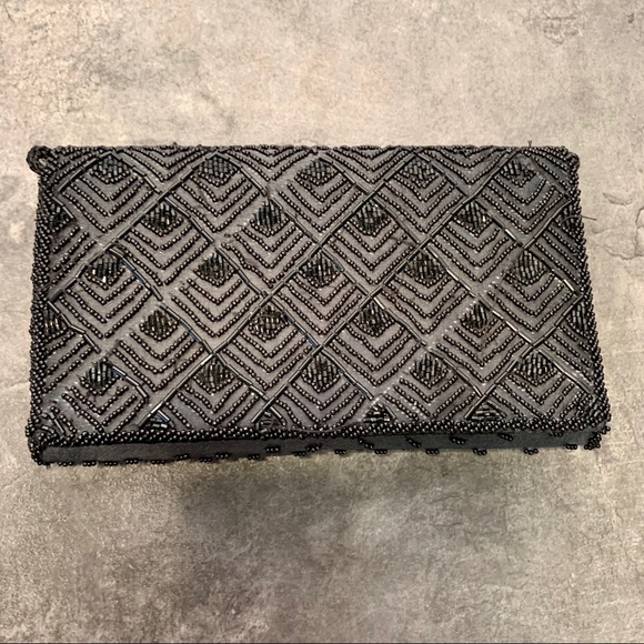 Black Evening Bag Clutch - Picture 4 of 4